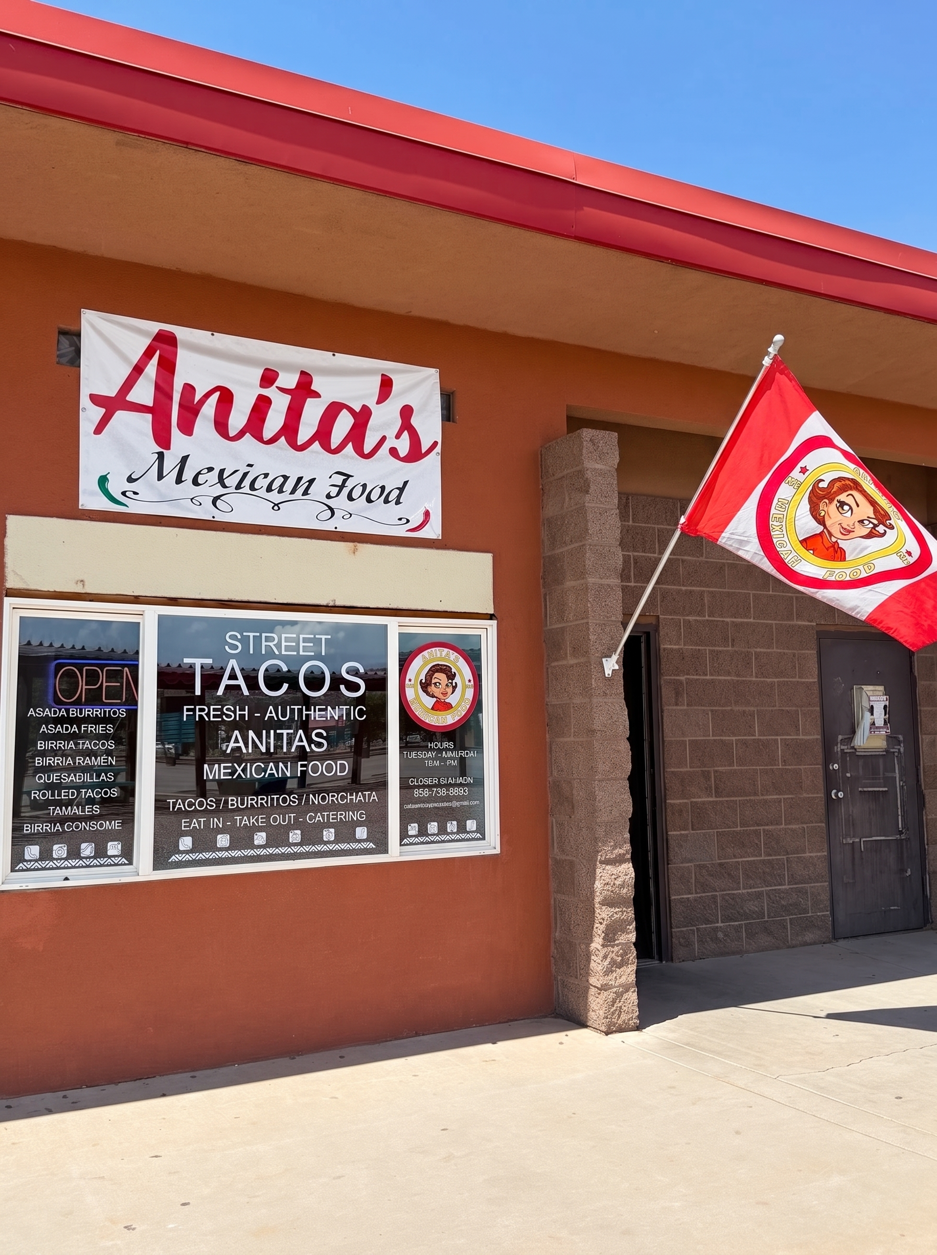 Welcome to Anita's Mexican Food